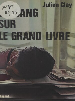 cover image of Du sang sur le grand livre